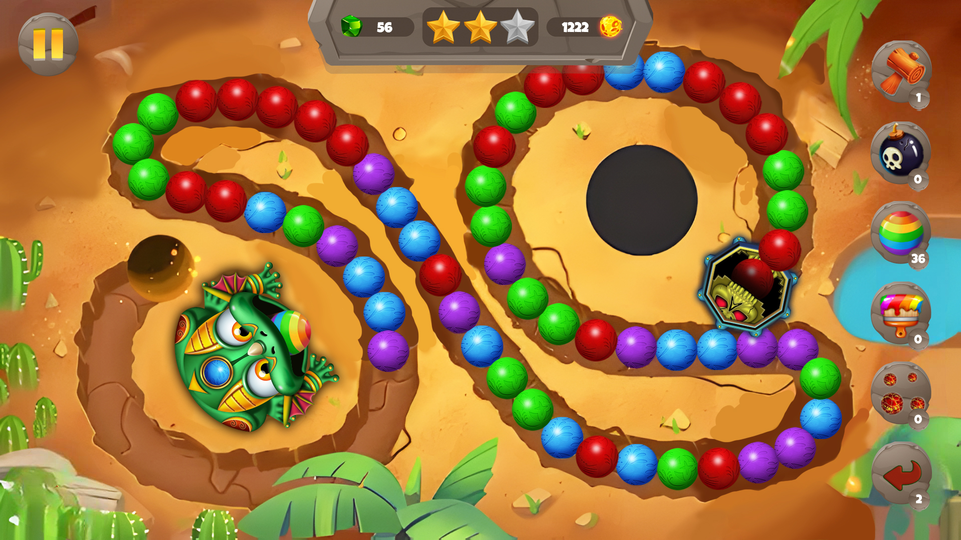 اسکرین شات 7 بازی Marble Bubbles: Blast Pop Game