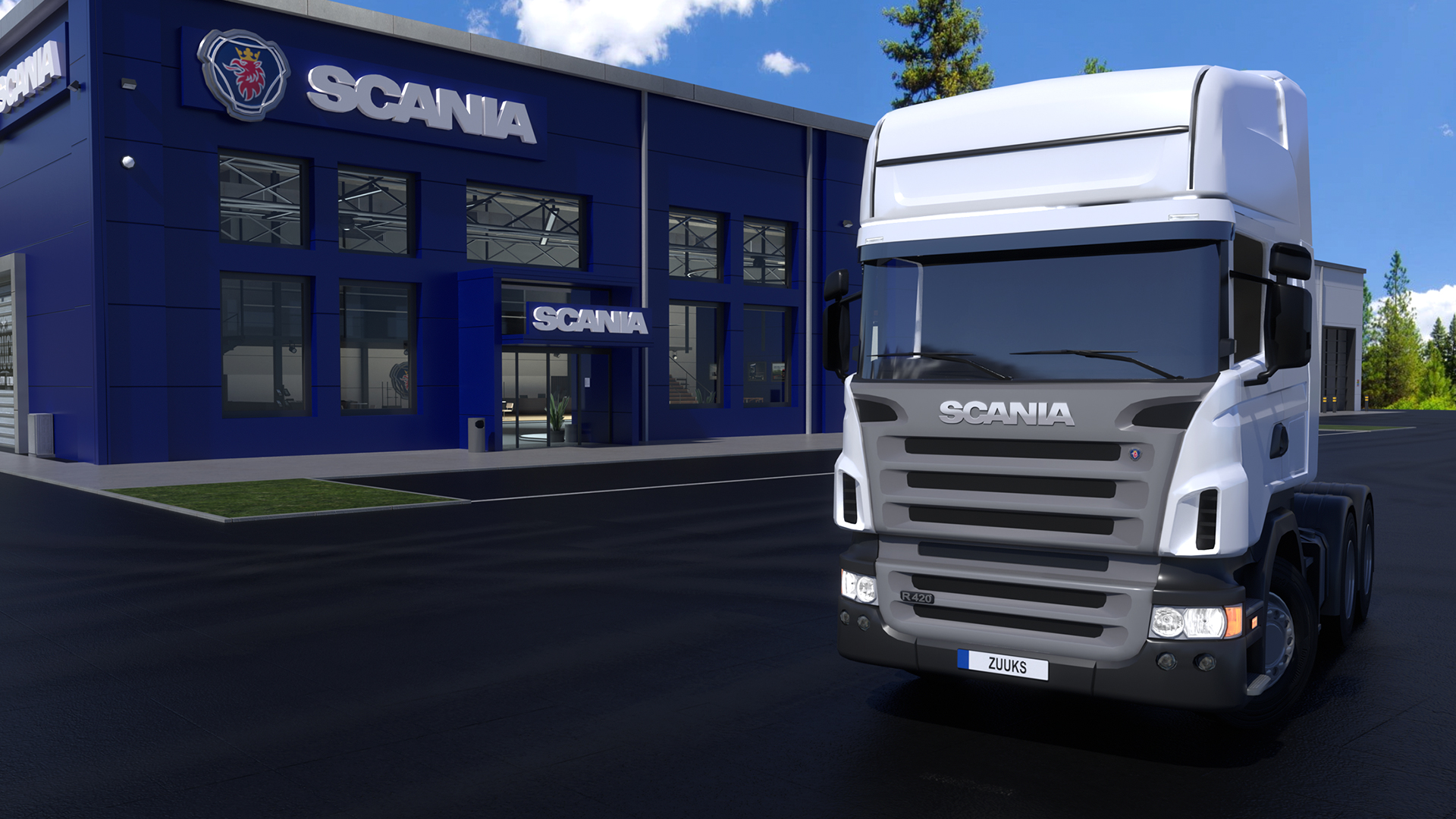 اسکرین شات 1 بازی Truck Simulator : Ultimate