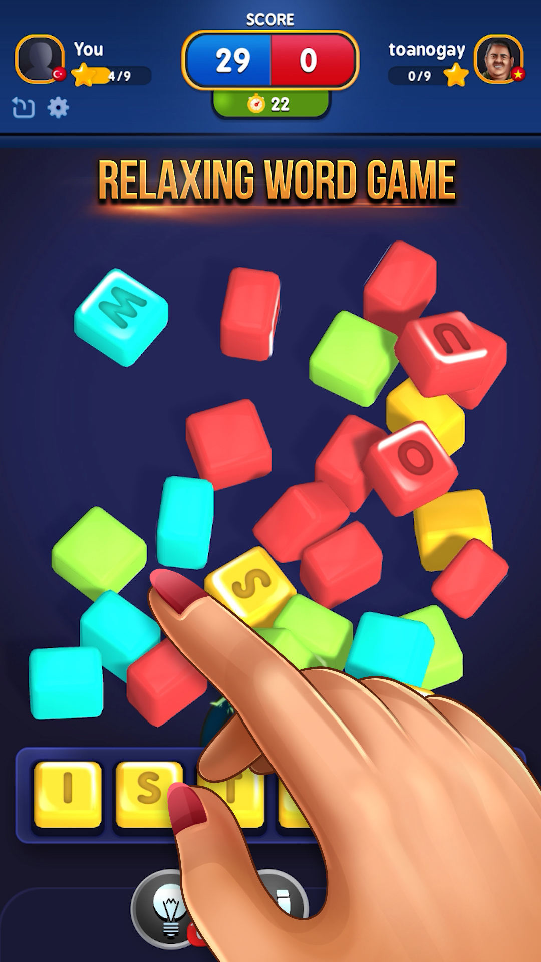 اسکرین شات 1 بازی Word Match 3D - Master Puzzle