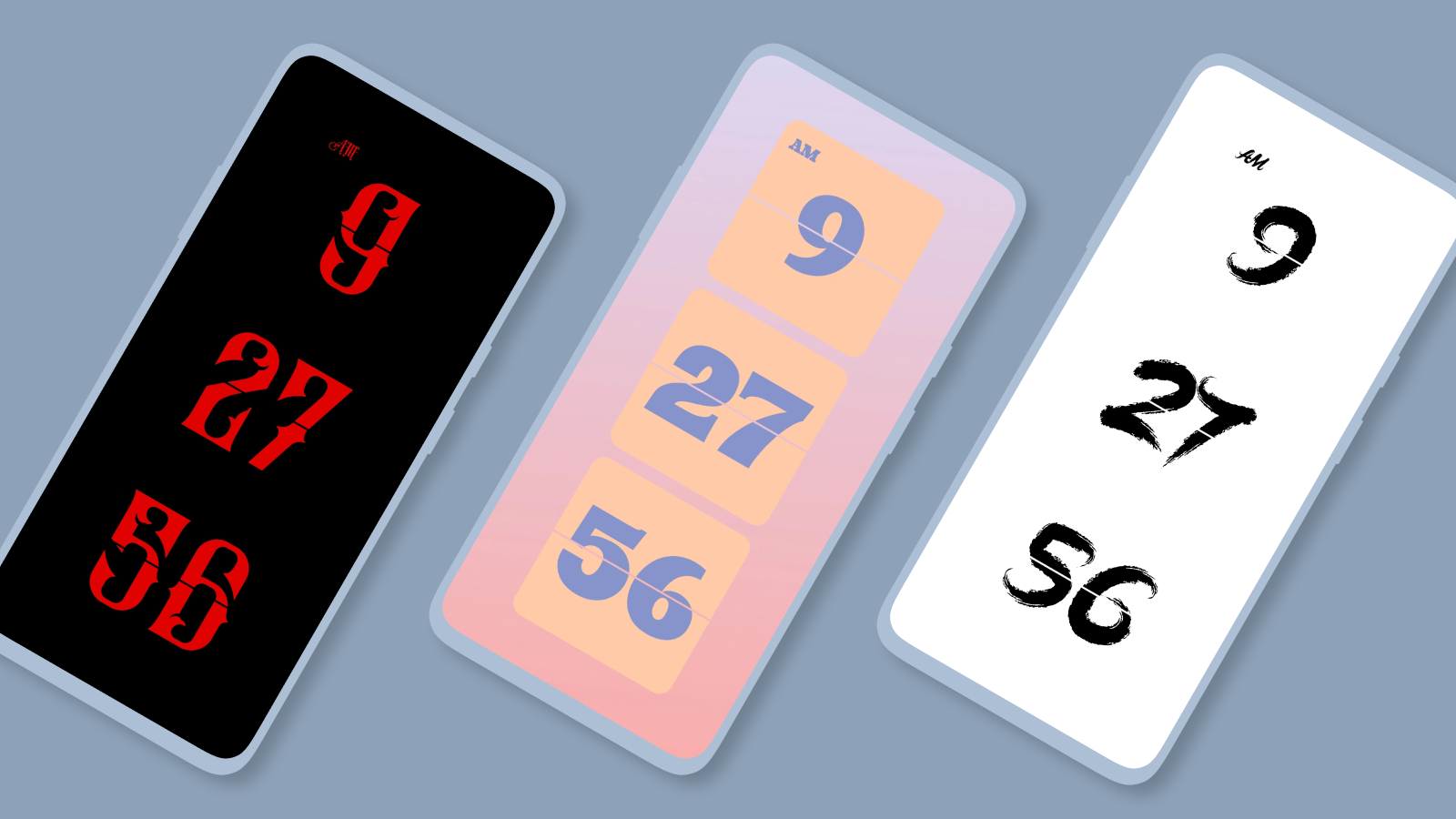 اسکرین شات 3 برنامه Fliqlo - Flip Clock - Clock