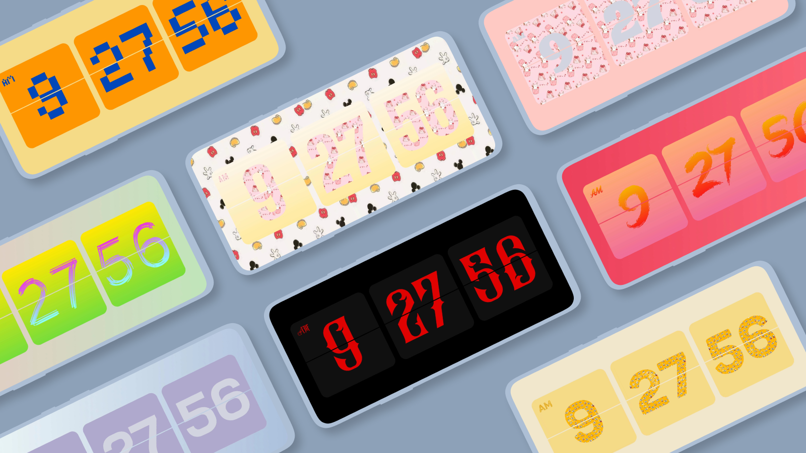اسکرین شات 4 برنامه Fliqlo - Flip Clock - Clock