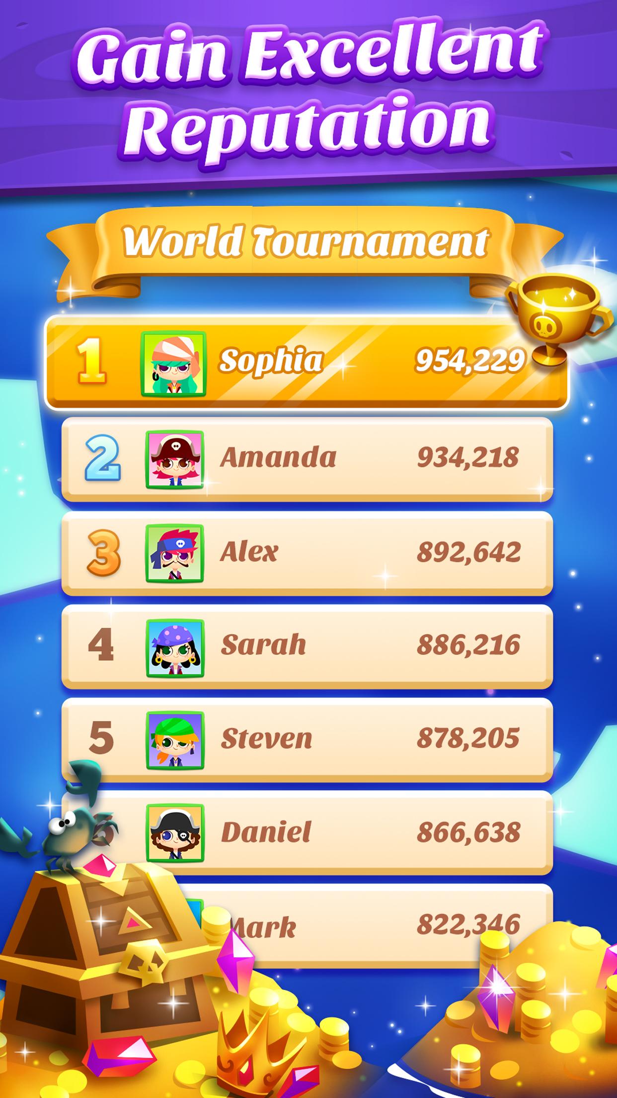 اسکرین شات 6 بازی Jewel Pirate :  Match 3