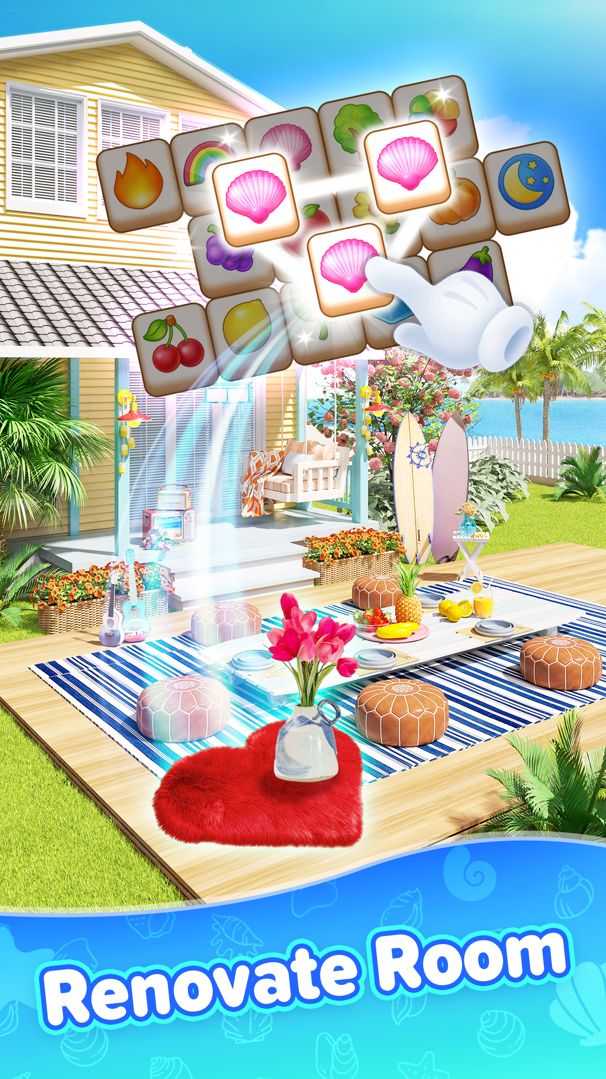 اسکرین شات 3 بازی Match Tile Decor