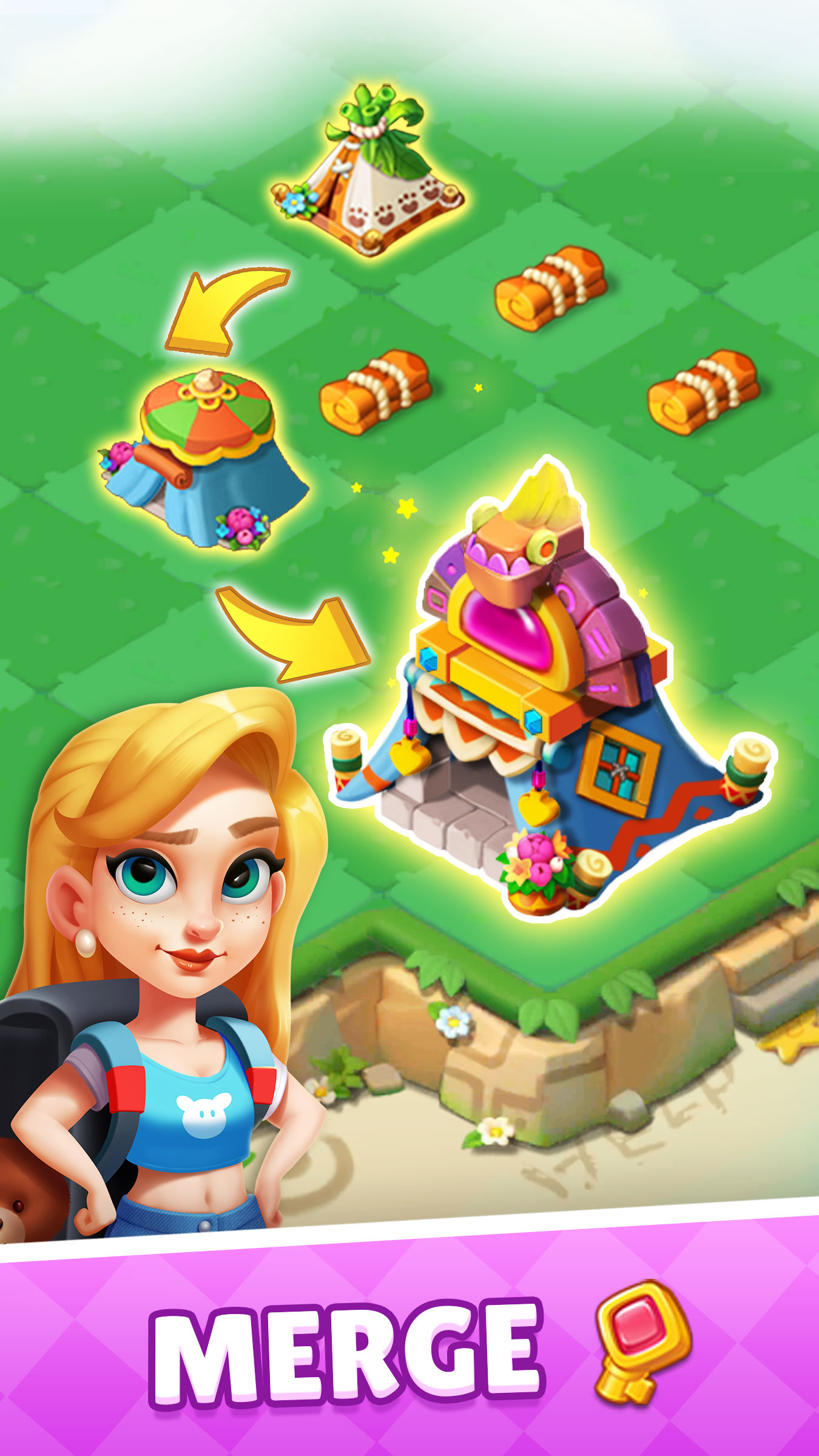 اسکرین شات 7 بازی Anna's Merge Adventure-Offline