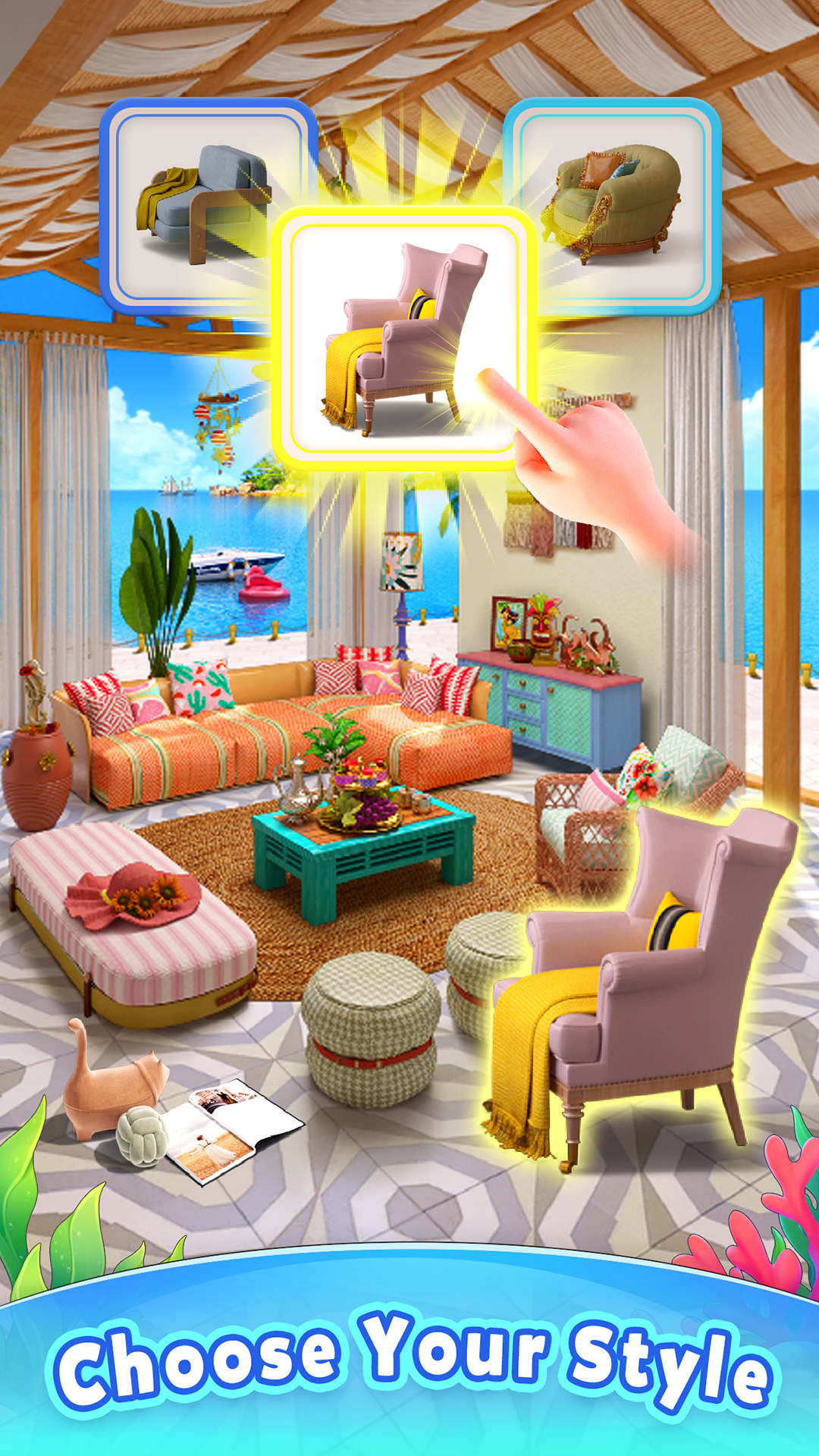اسکرین شات 5 بازی Merge Master - Home Design