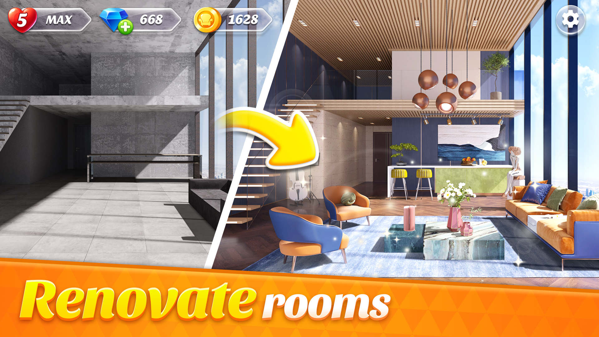 اسکرین شات 1 بازی Space Decor : Mansion