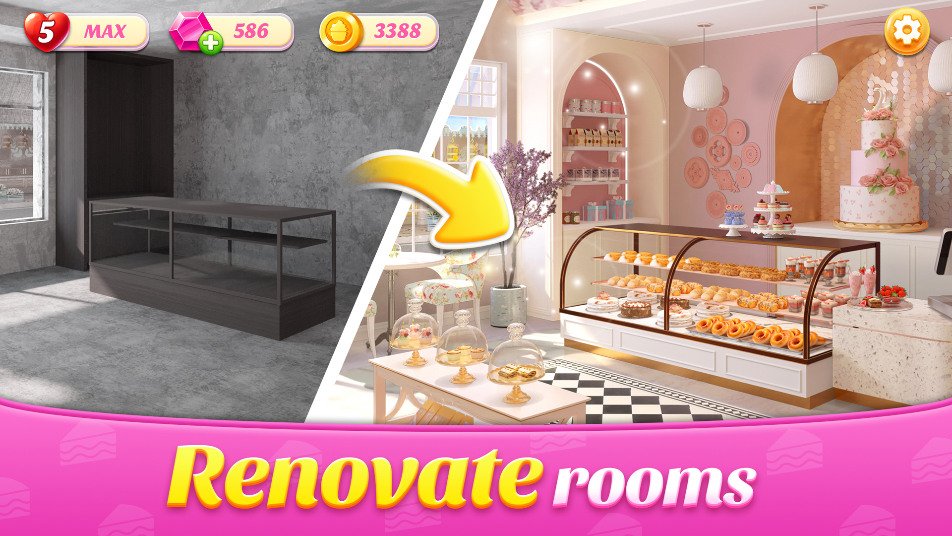 اسکرین شات 1 بازی Bakery Shop Makeover