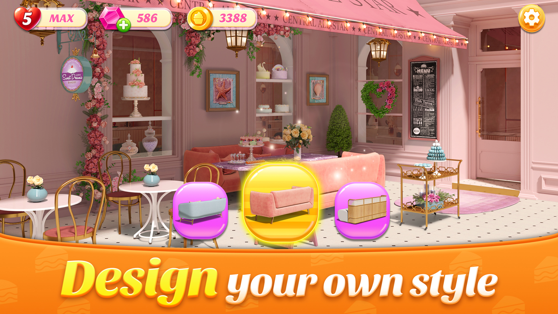اسکرین شات 2 بازی Bakery Shop Makeover