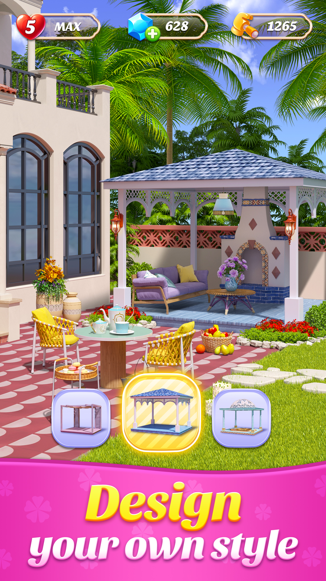 اسکرین شات 2 بازی Decor Master : Design Villa
