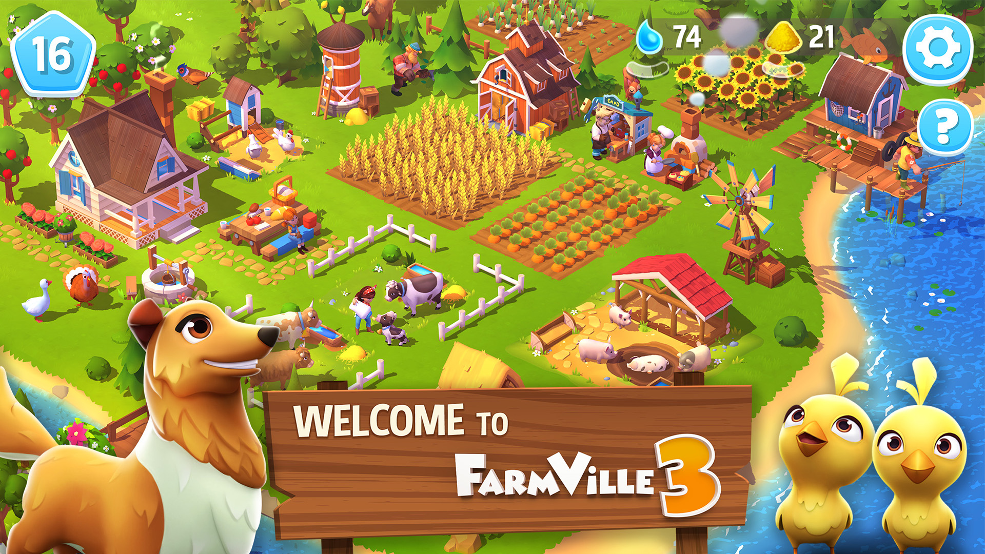 اسکرین شات 1 بازی FarmVille 3 – Farm Animals