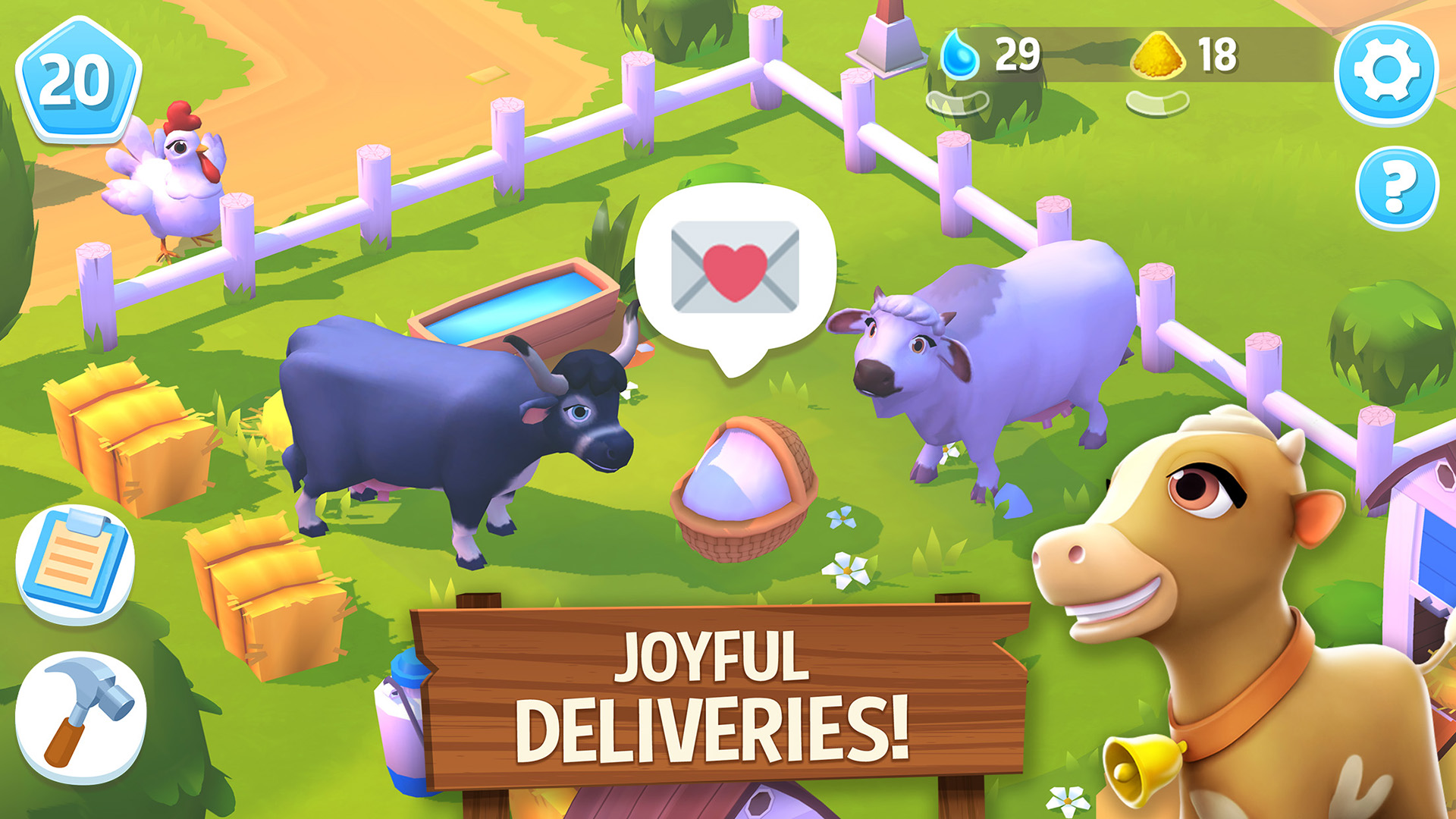 اسکرین شات 4 بازی FarmVille 3 – Farm Animals