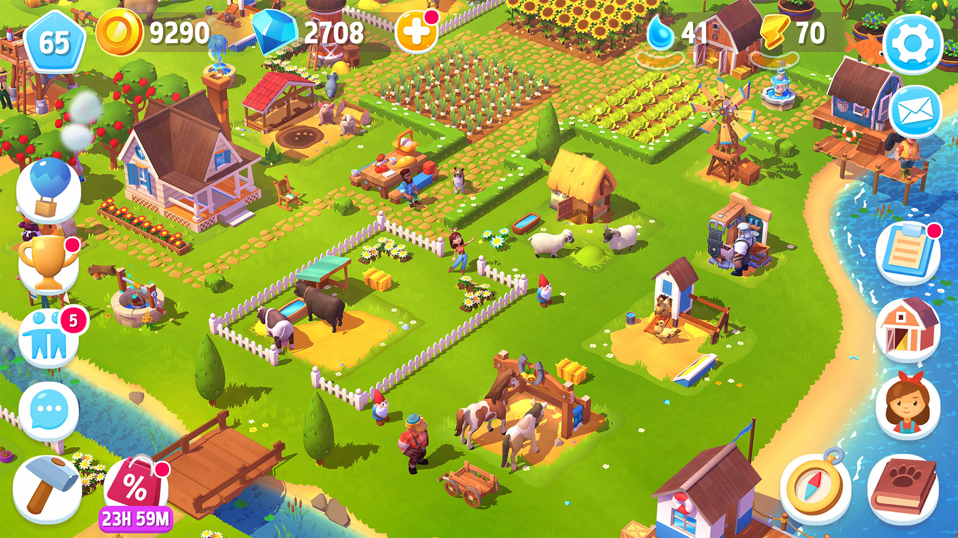 اسکرین شات 8 بازی FarmVille 3 – Farm Animals