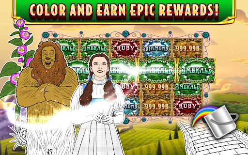 اسکرین شات 5 بازی Wizard of OZ Free Slots Casino Games