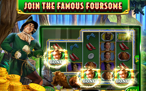 اسکرین شات 2 بازی Wizard of OZ Free Slots Casino Games