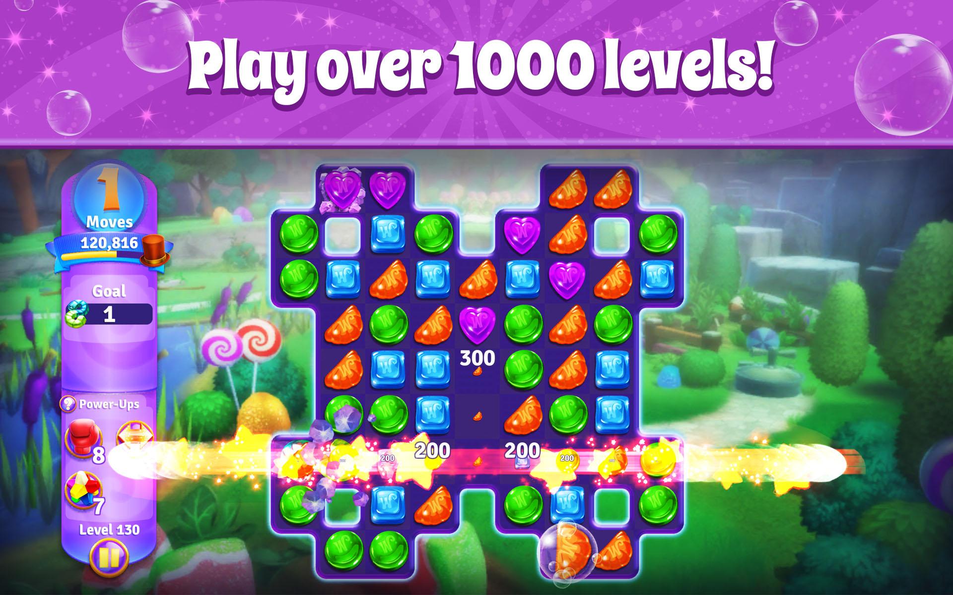 اسکرین شات 3 بازی Wonka's World of Candy Match 3