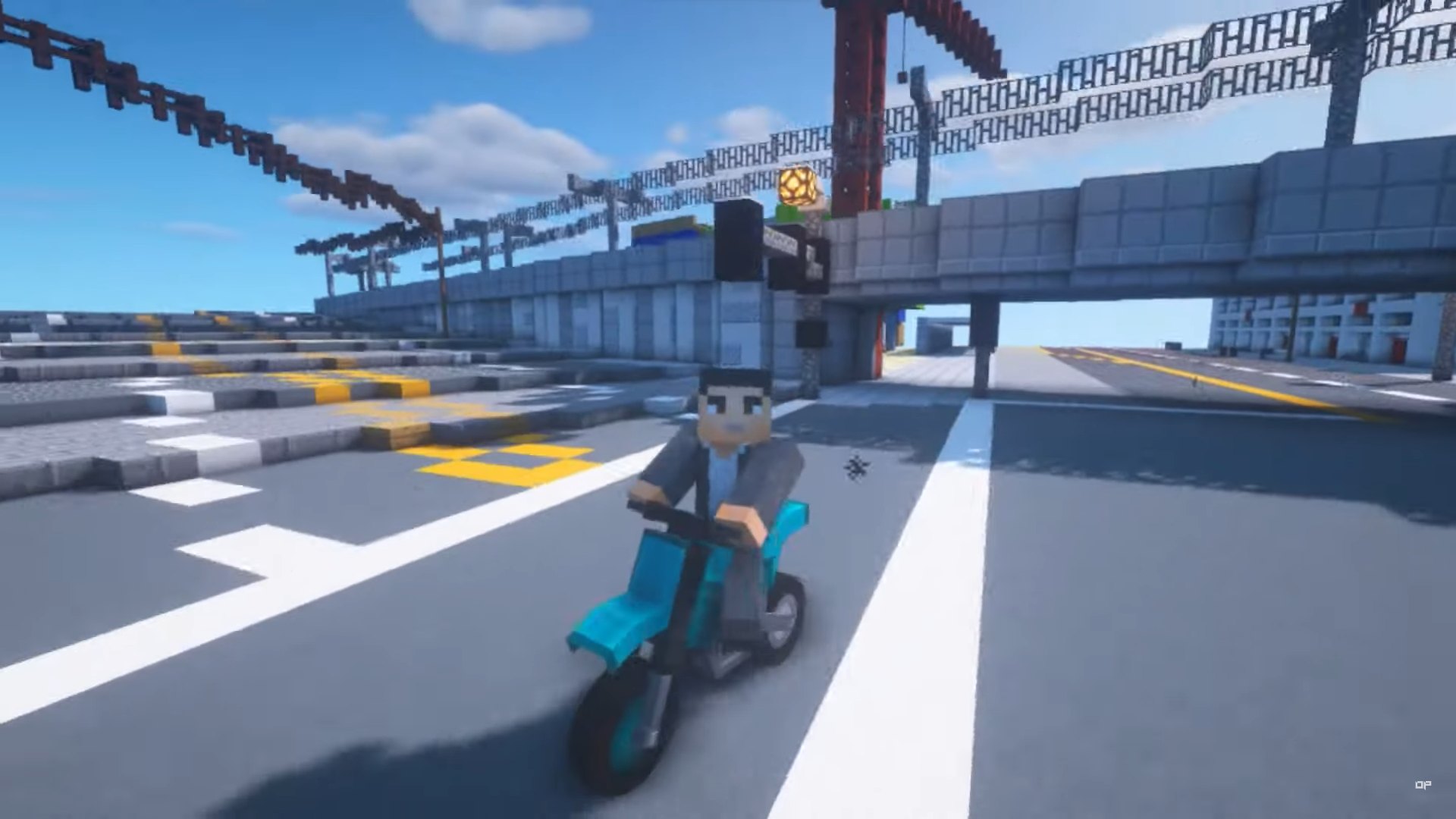اسکرین شات 3 بازی GTA Craft Autos Theft Mod Mcpe
