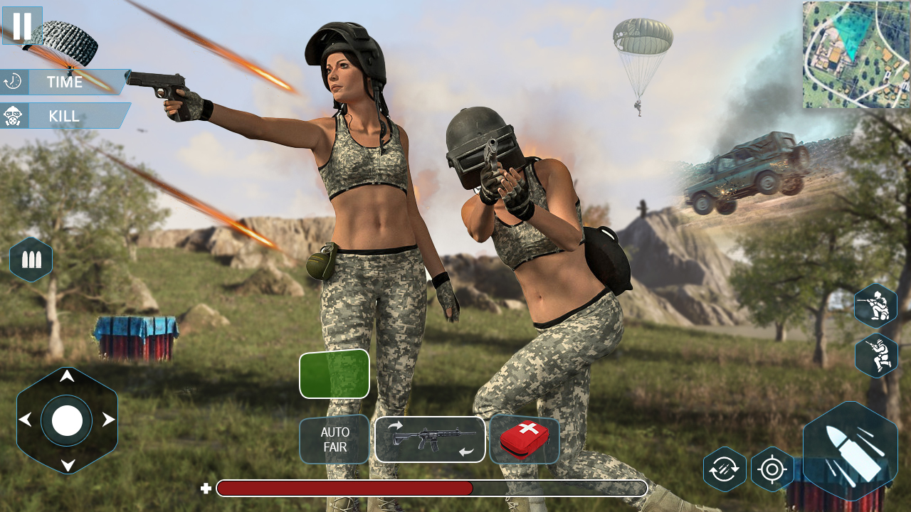 اسکرین شات 2 برنامه Survival fire battleground