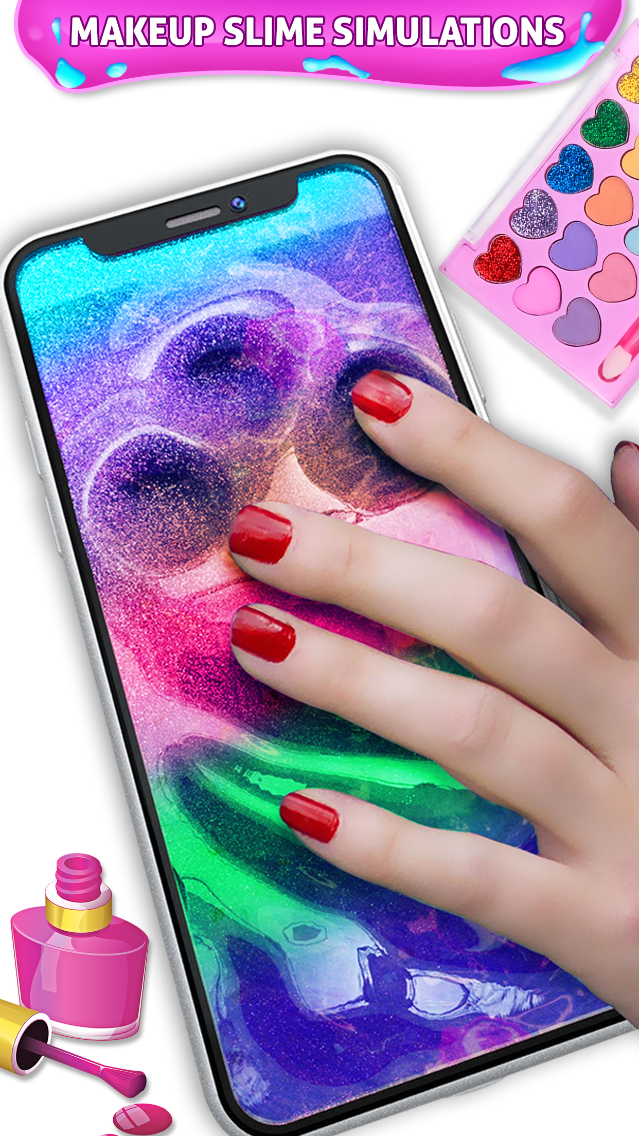 اسکرین شات 6 بازی Makeup Slime Simulator: ASMR