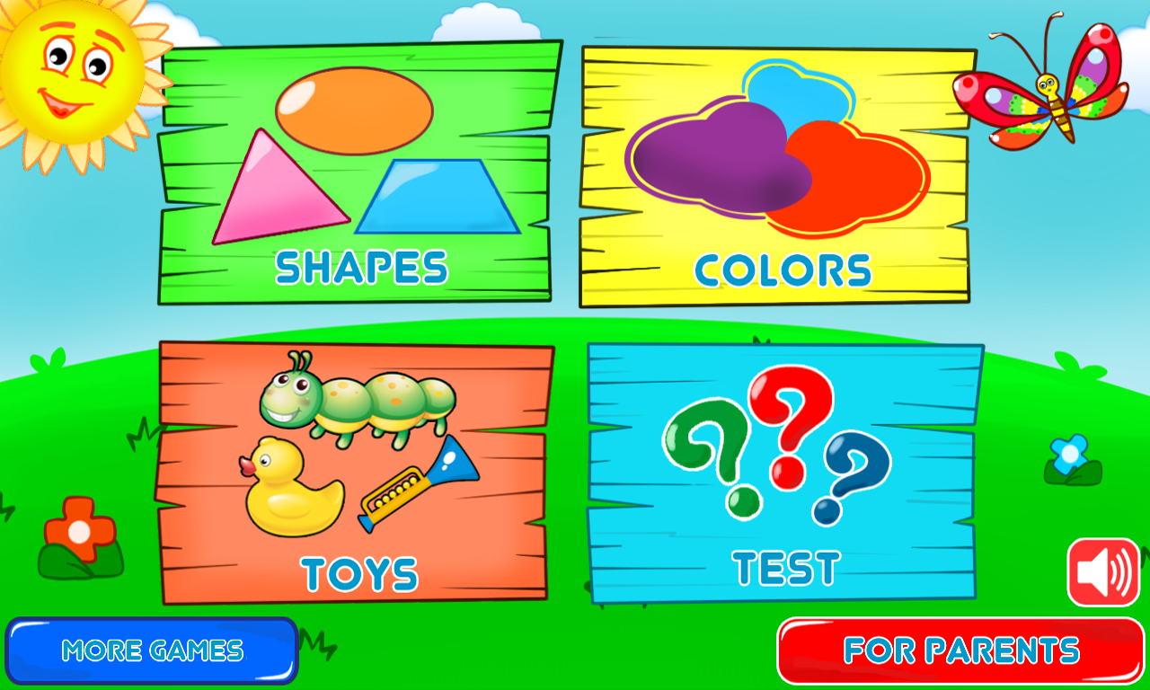 اسکرین شات 1 بازی Colors and Shapes for Toddlers