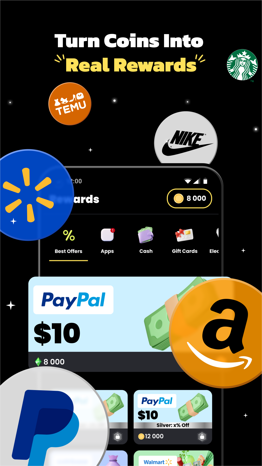 اسکرین شات 5 برنامه Coin Pop: Games & Rewards