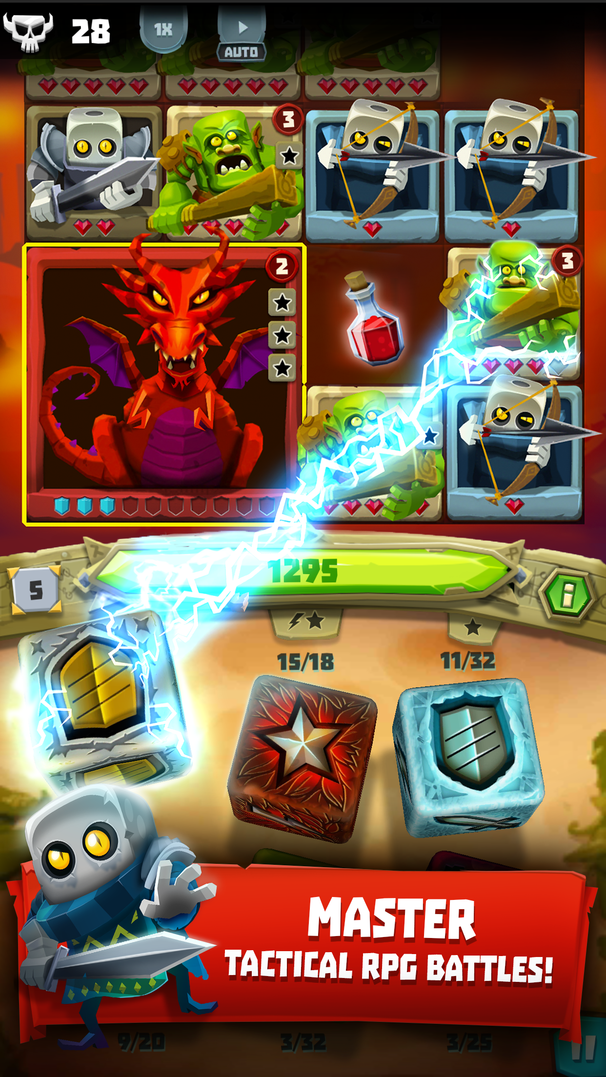 اسکرین شات 1 بازی Dice Hunter: Dicemancer Quest