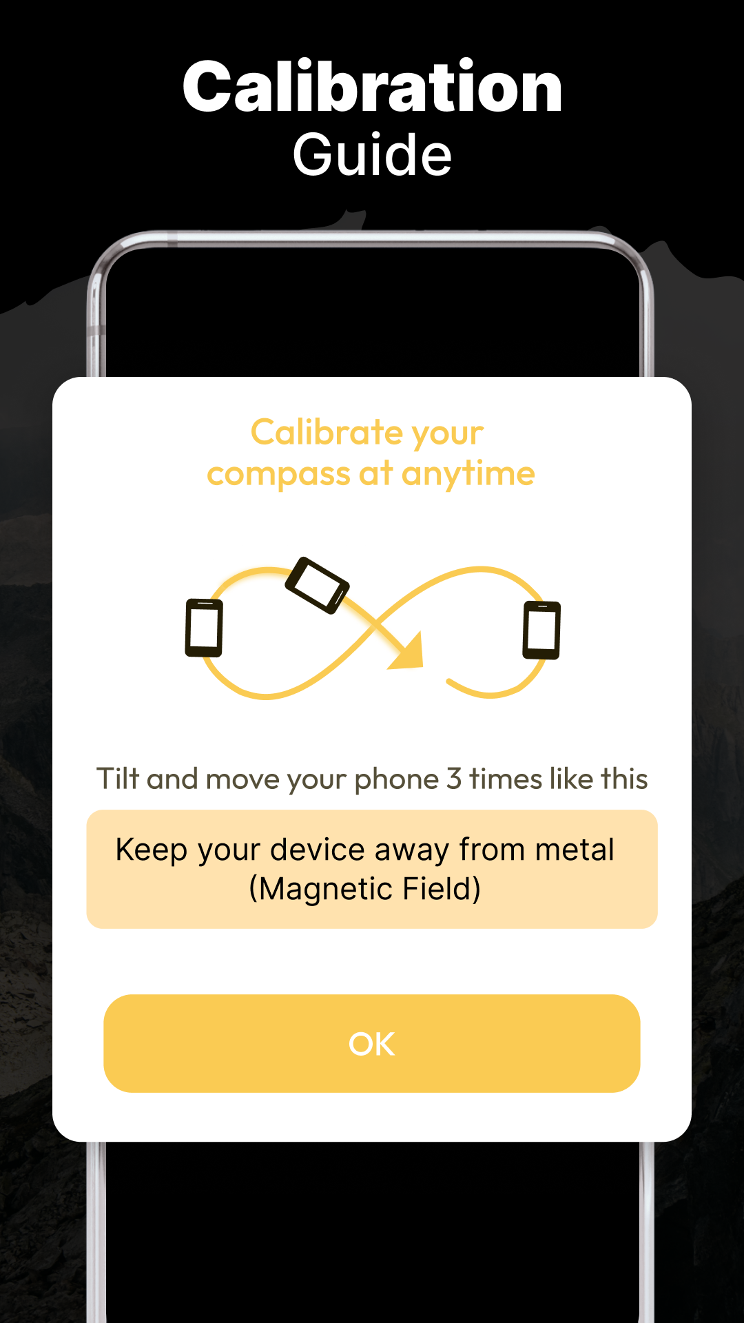 اسکرین شات 5 برنامه Compass 25: Accurate Compass