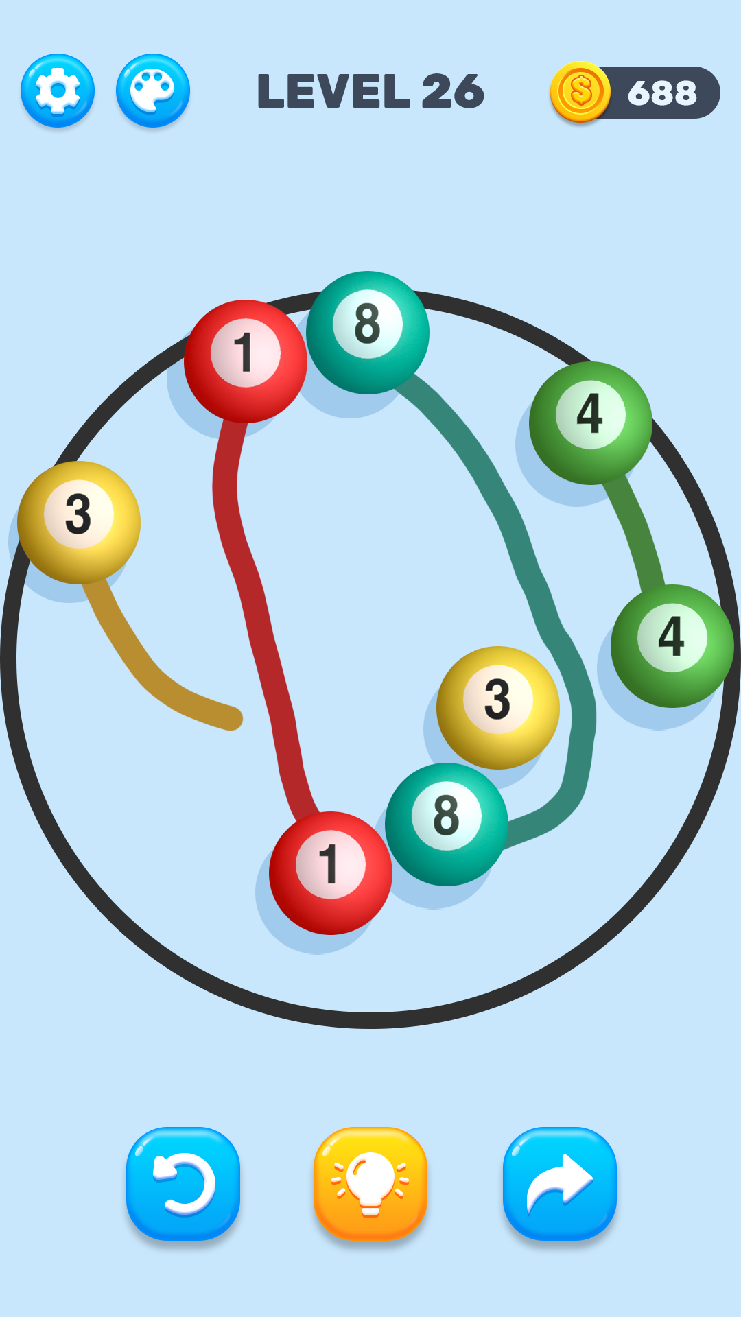 اسکرین شات 5 بازی Connect Balls 3D