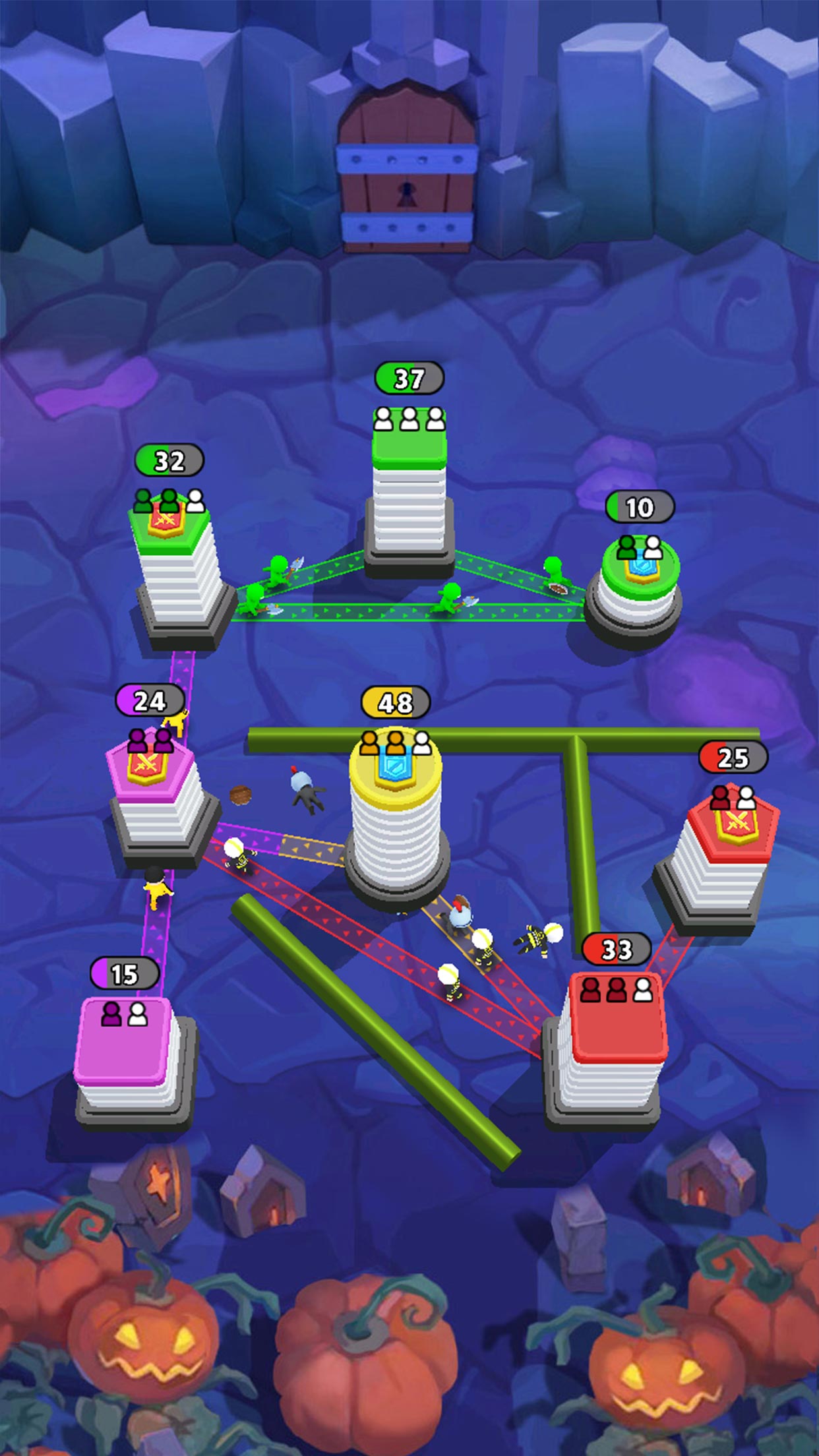 اسکرین شات 3 بازی Conquer the City: Tower War