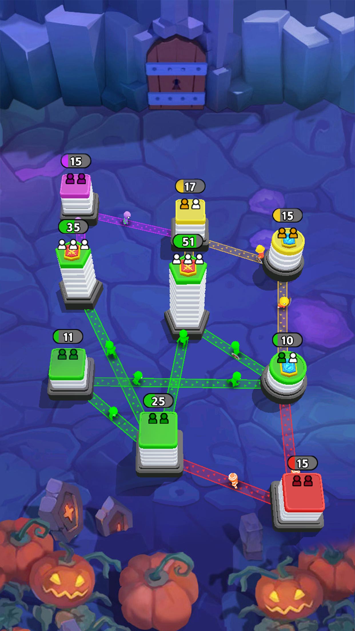 اسکرین شات 4 بازی Conquer the City: Tower War