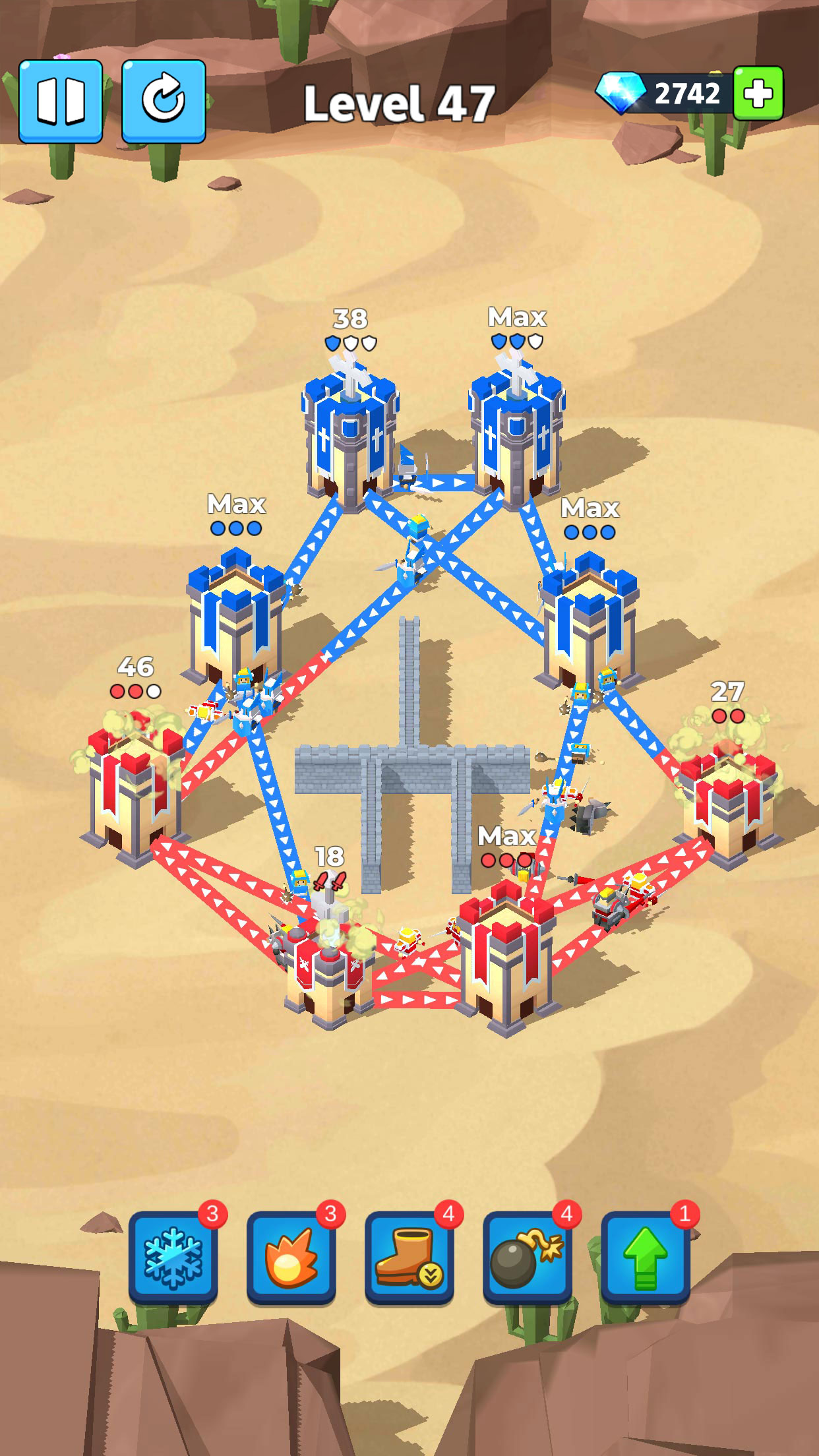 اسکرین شات 2 بازی Conquer the Tower: Takeover