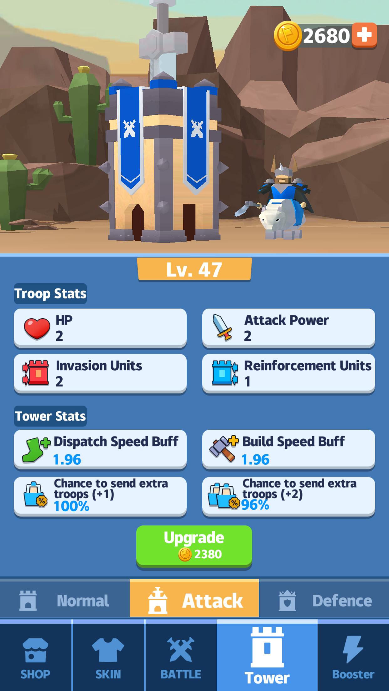 اسکرین شات 7 بازی Conquer the Tower 2: War Games