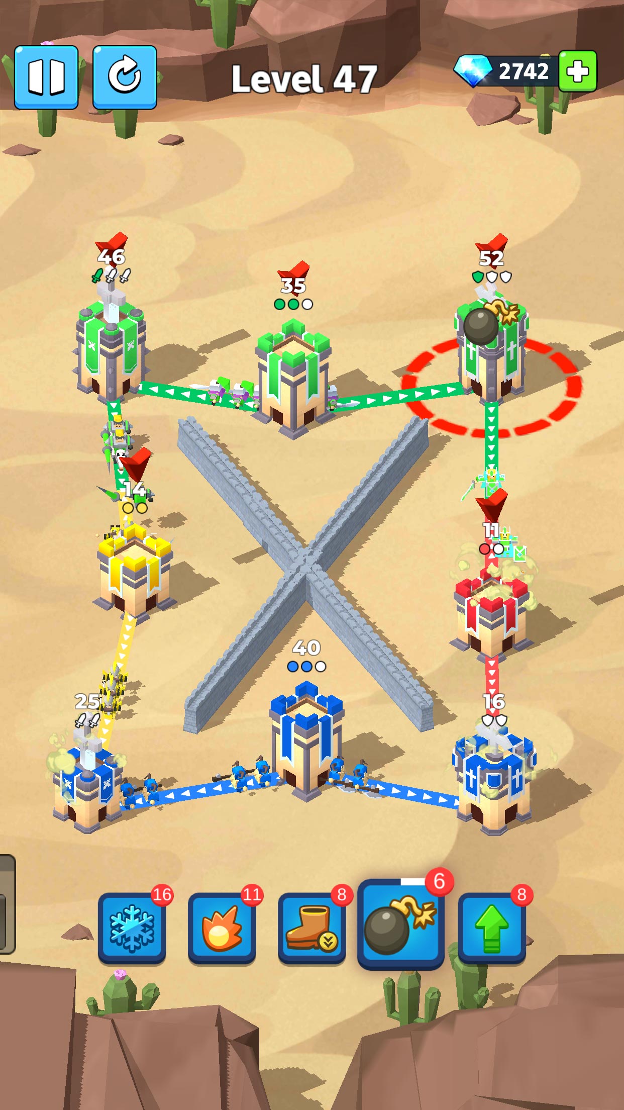 اسکرین شات 2 بازی Conquer the Tower 2: War Games