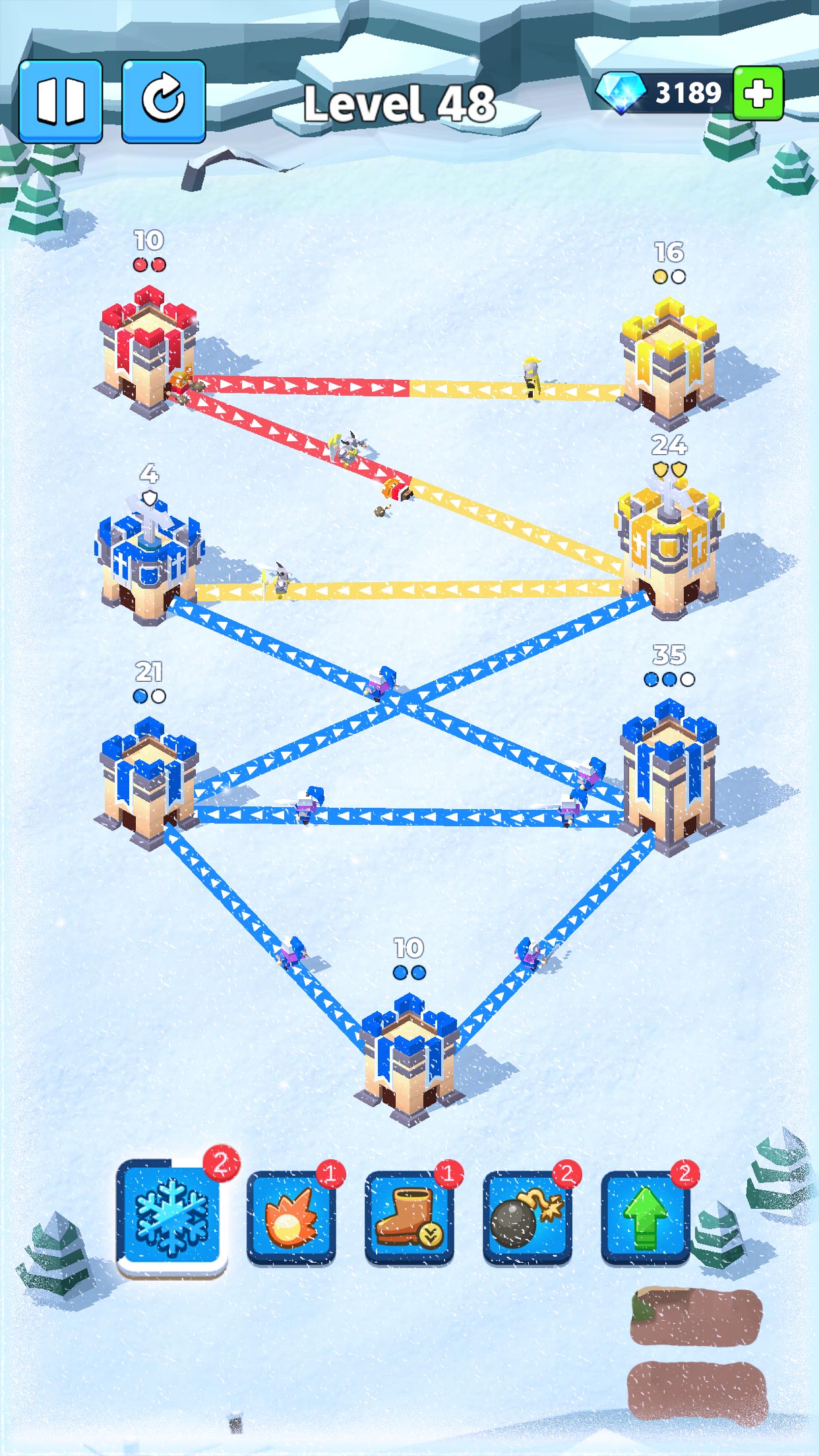 اسکرین شات 3 بازی Conquer the Tower 2: War Games