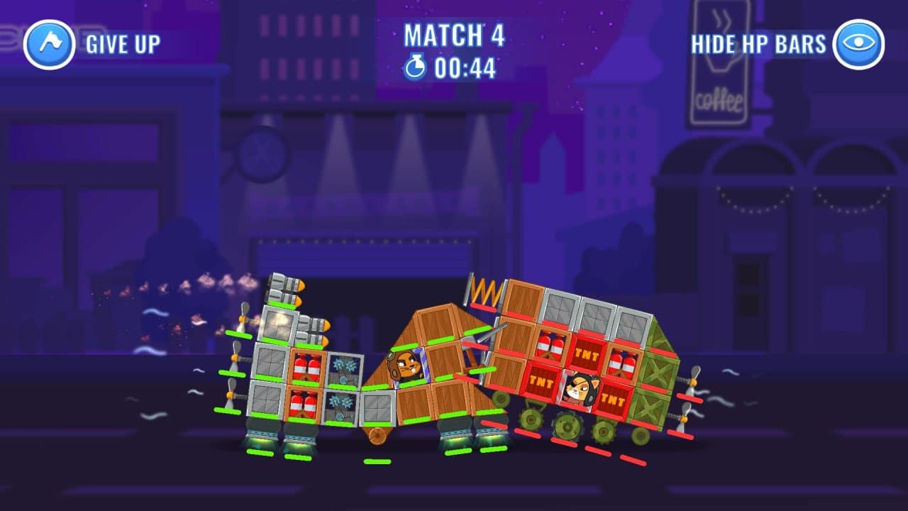 اسکرین شات 6 بازی Boom-Boom Cars: Craft & Fight!