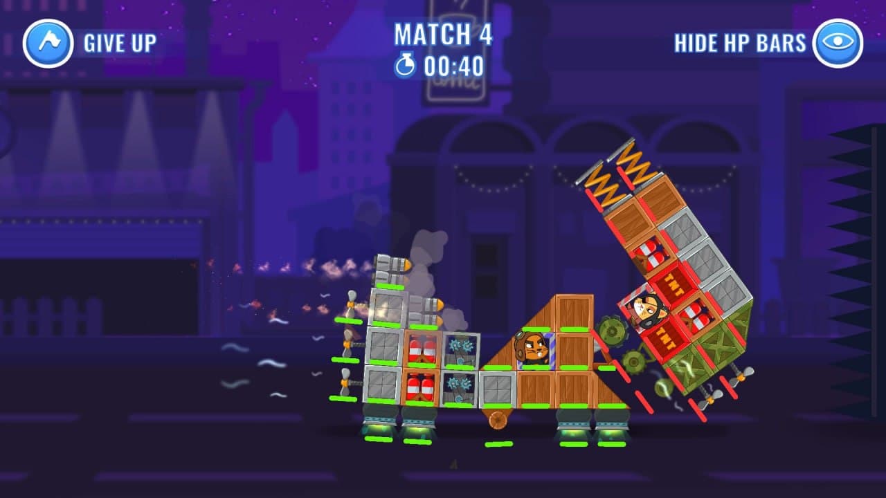 اسکرین شات 1 بازی Boom-Boom Cars: Craft & Fight!