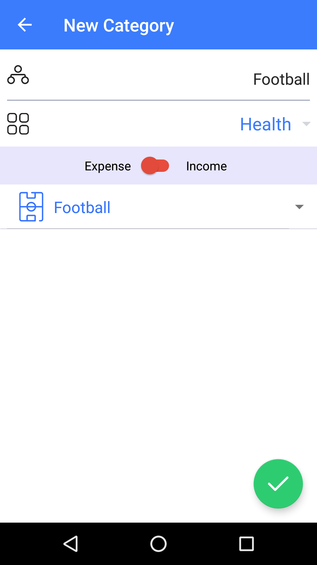 اسکرین شات 8 برنامه Xərclərim - Expense Manager