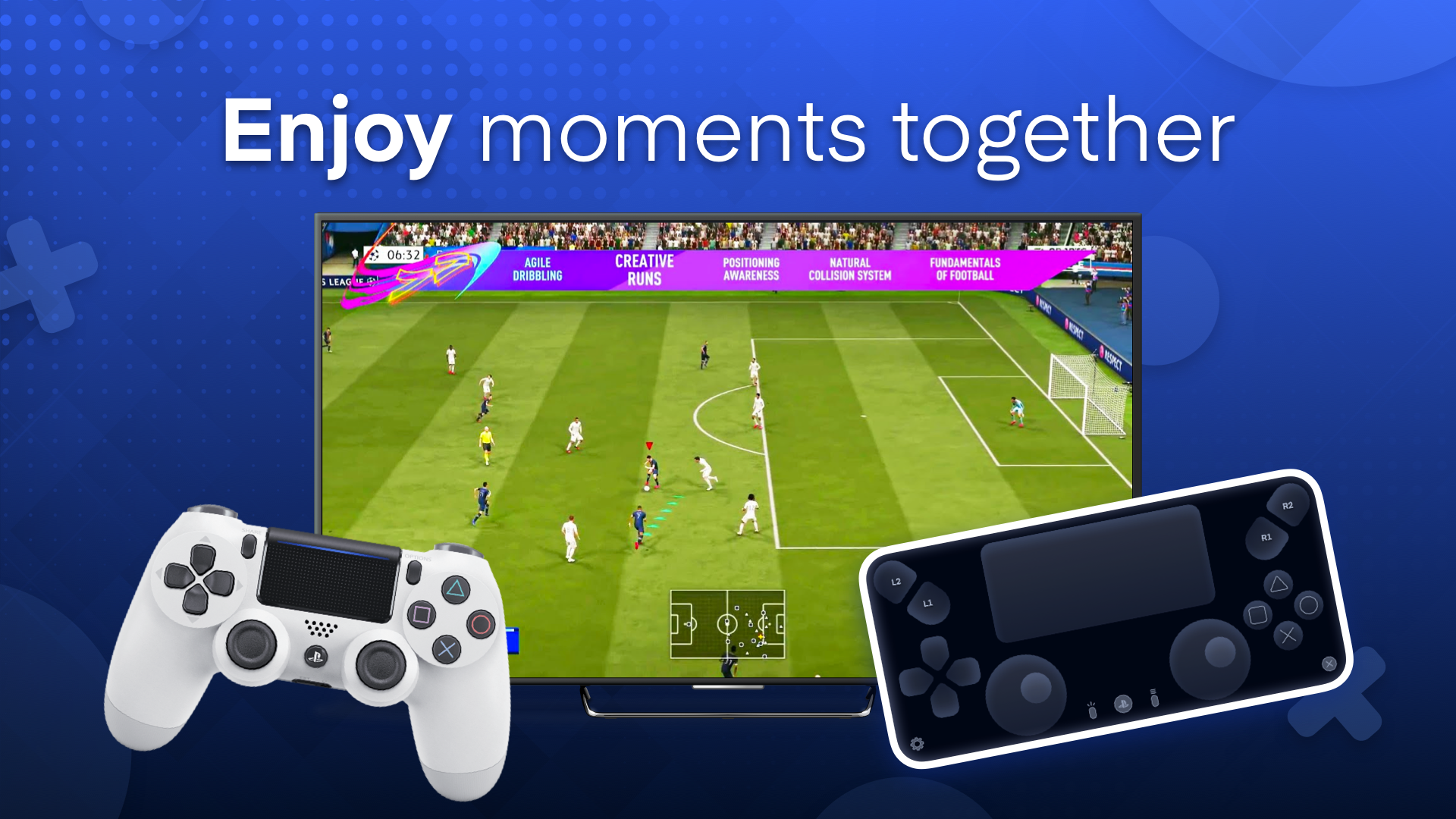 اسکرین شات 4 برنامه Game Controller for PS4 / PS5