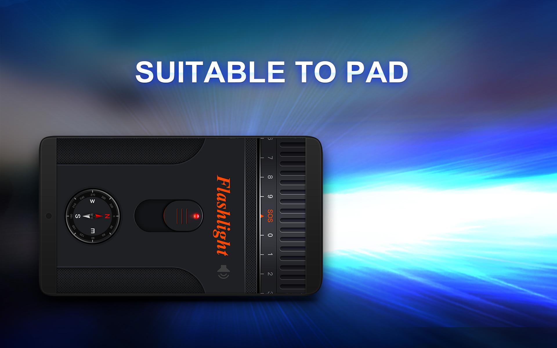 اسکرین شات 1 برنامه Bright LED Flashlight