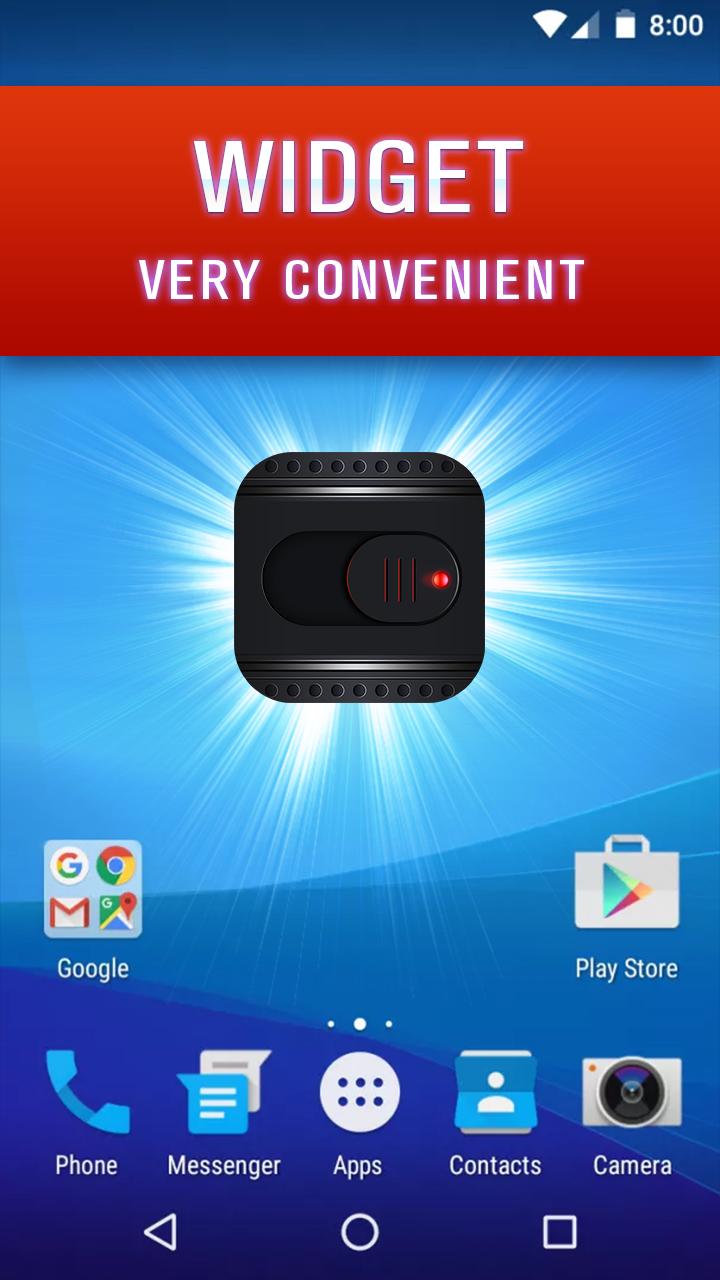 اسکرین شات 7 برنامه Bright LED Flashlight