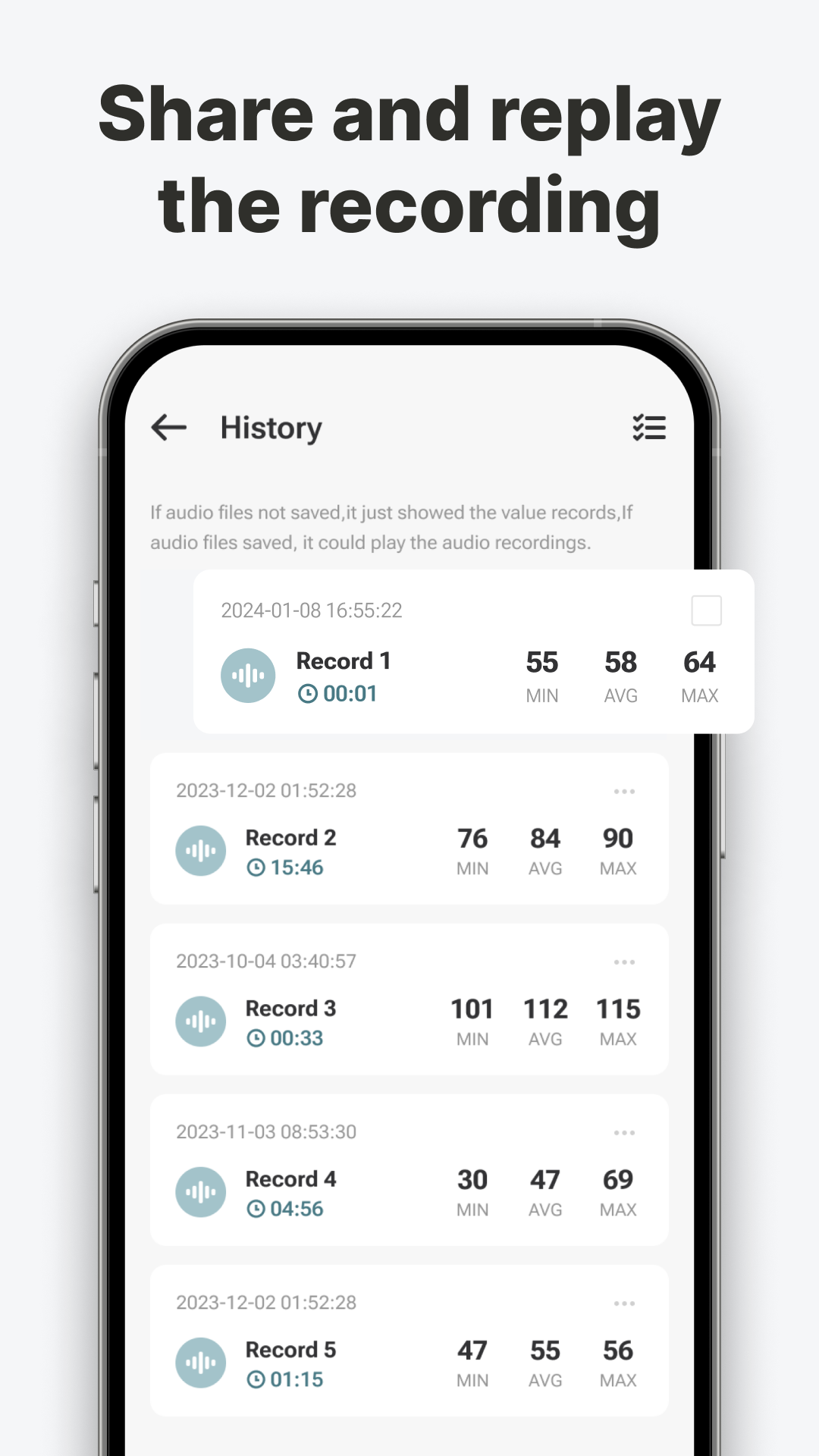 اسکرین شات 7 برنامه Sound Meter & Noise Detector