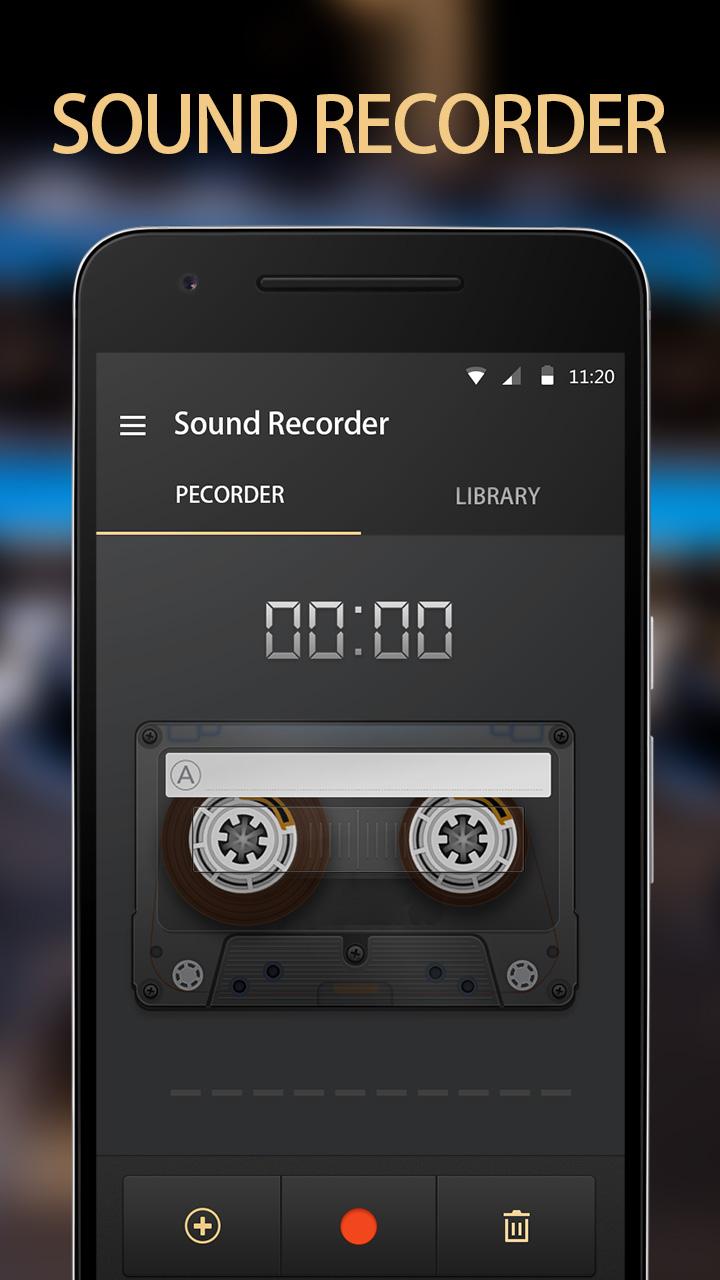 اسکرین شات 1 برنامه Smart Sound Recorder