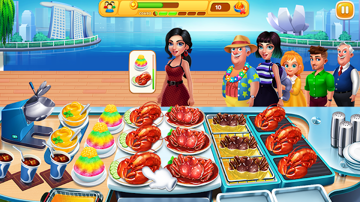 اسکرین شات 5 بازی Cooking Talent - Restaurant fever