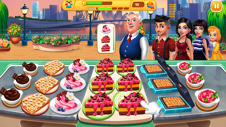اسکرین شات 3 بازی Cooking Talent - Restaurant fever