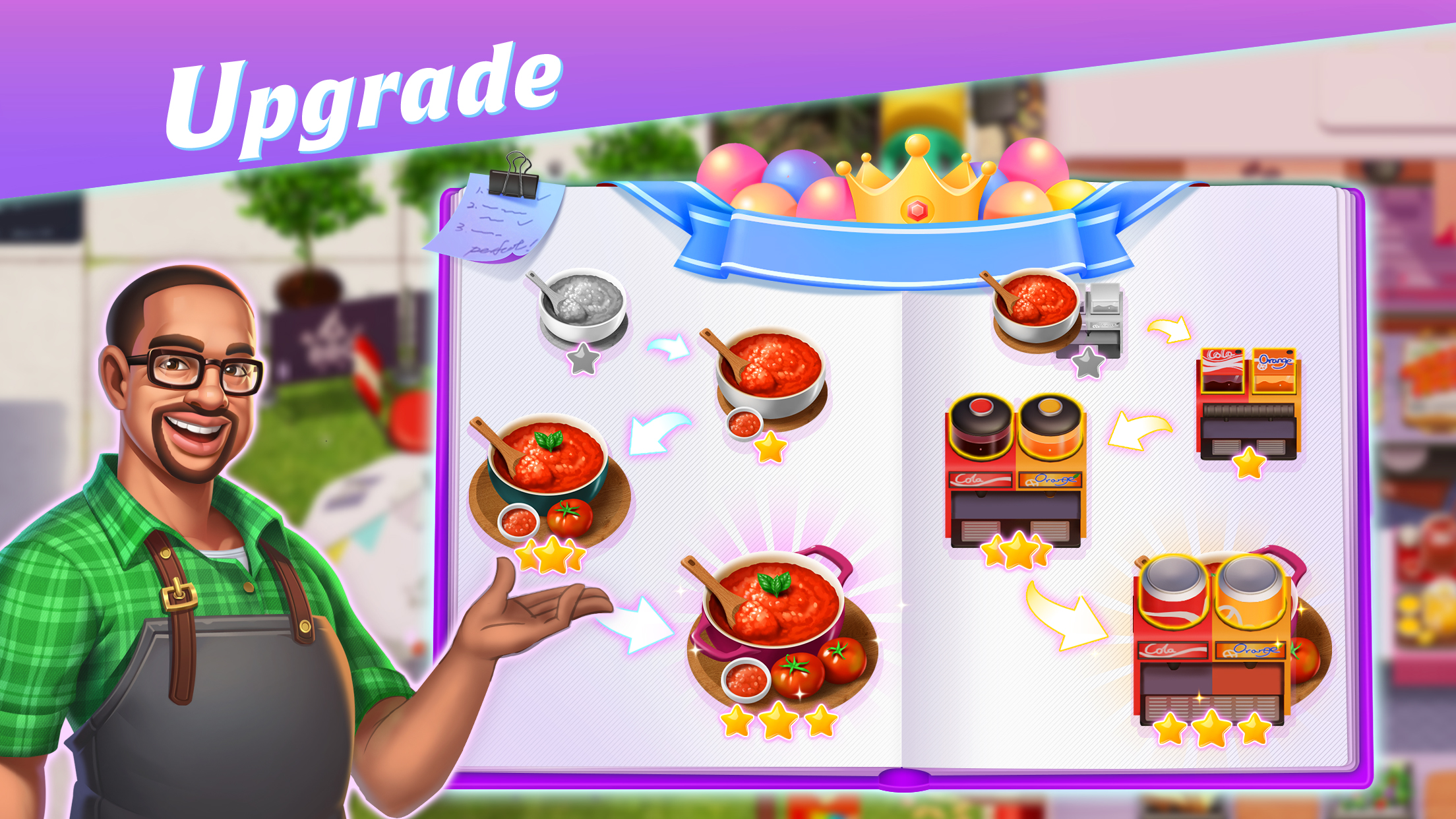 اسکرین شات 3 بازی Restaurant Rescue - Food Games