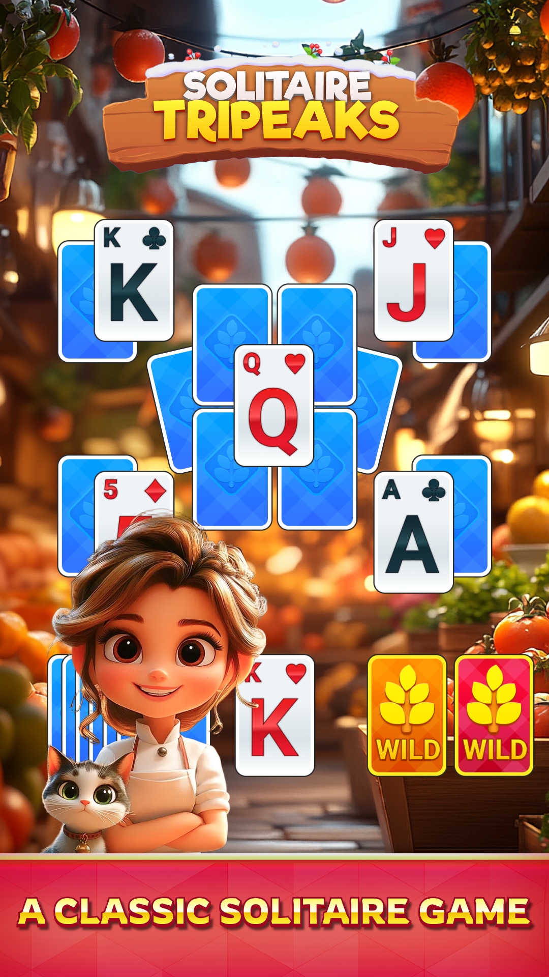 اسکرین شات 5 بازی Cooking Solitaire TriPeaks