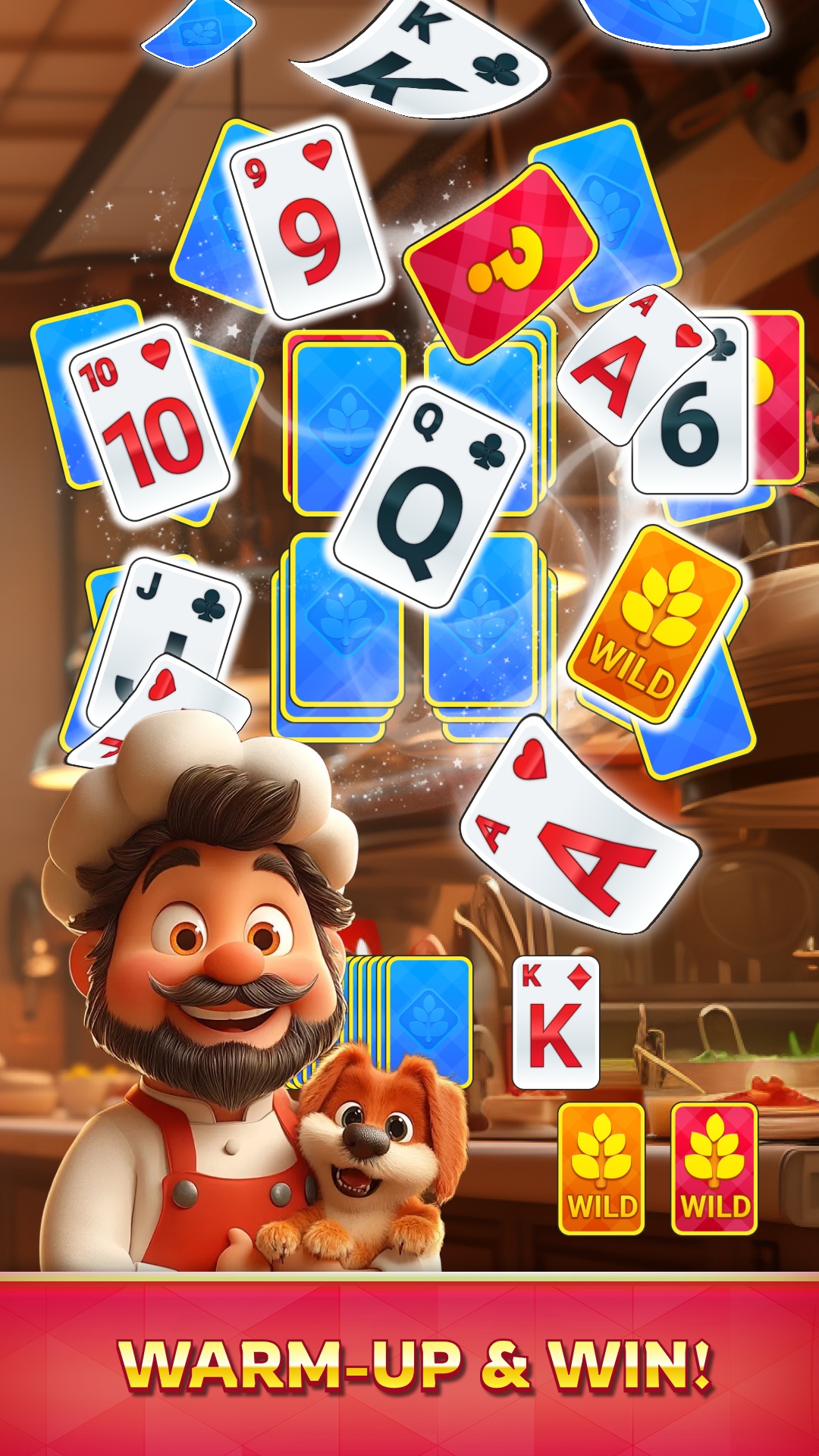 اسکرین شات 1 بازی Cooking Solitaire TriPeaks