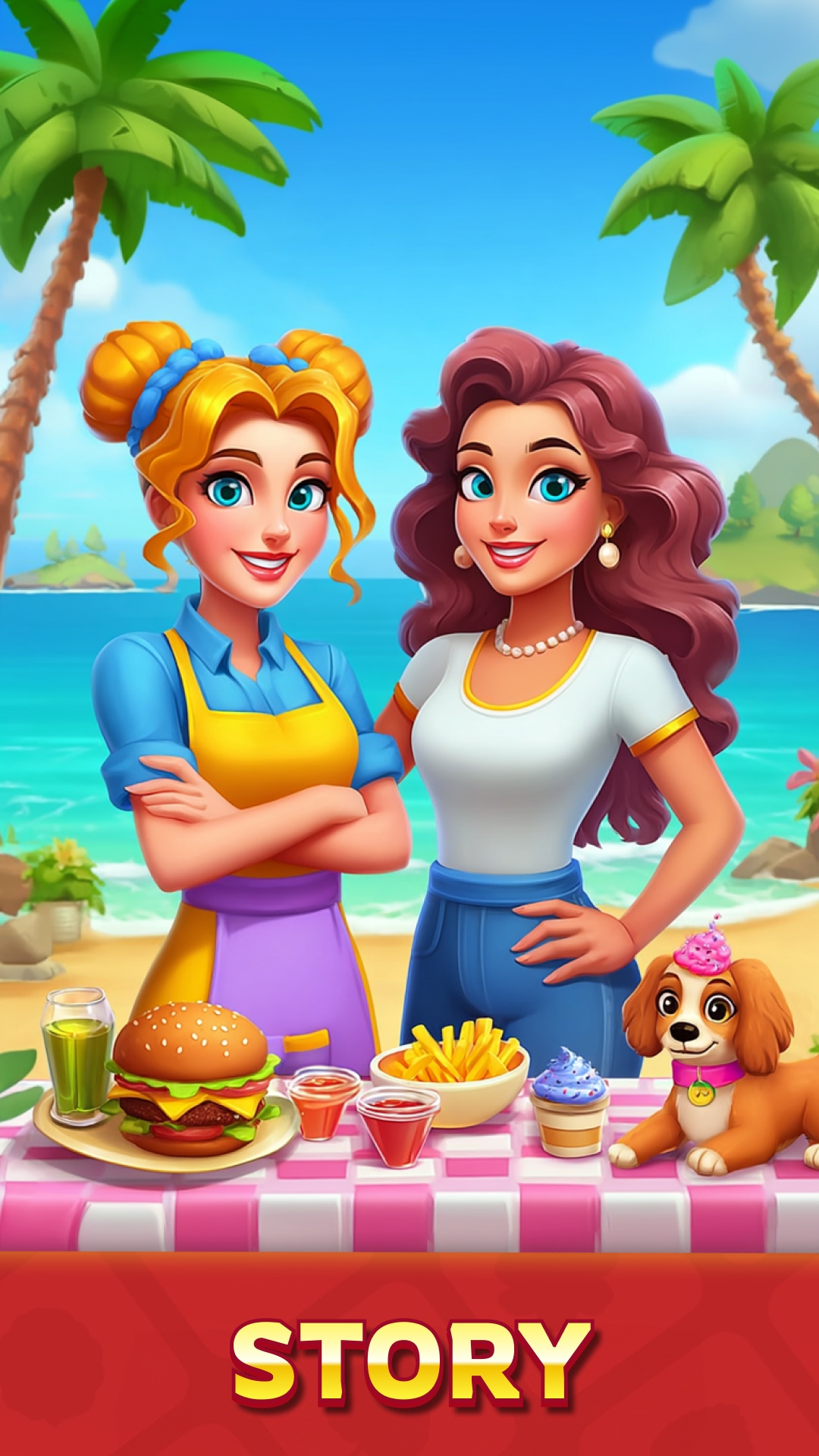 اسکرین شات 3 بازی Cooking Solitaire TriPeaks