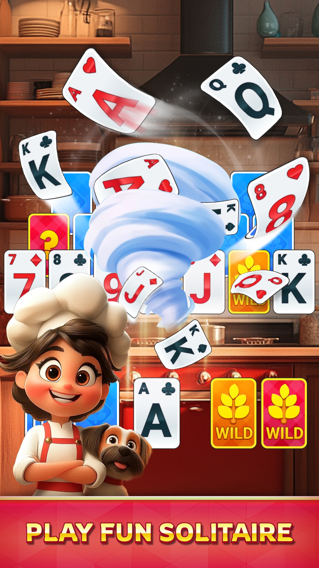 اسکرین شات 3 بازی Cooking Solitaire TriPeaks