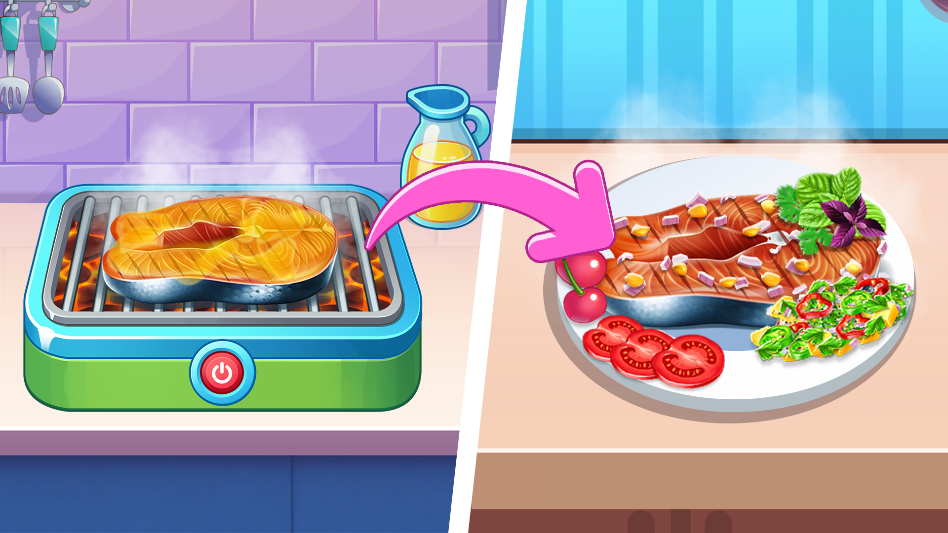 اسکرین شات 5 بازی Cook & Bake: DIY Kitchen Games