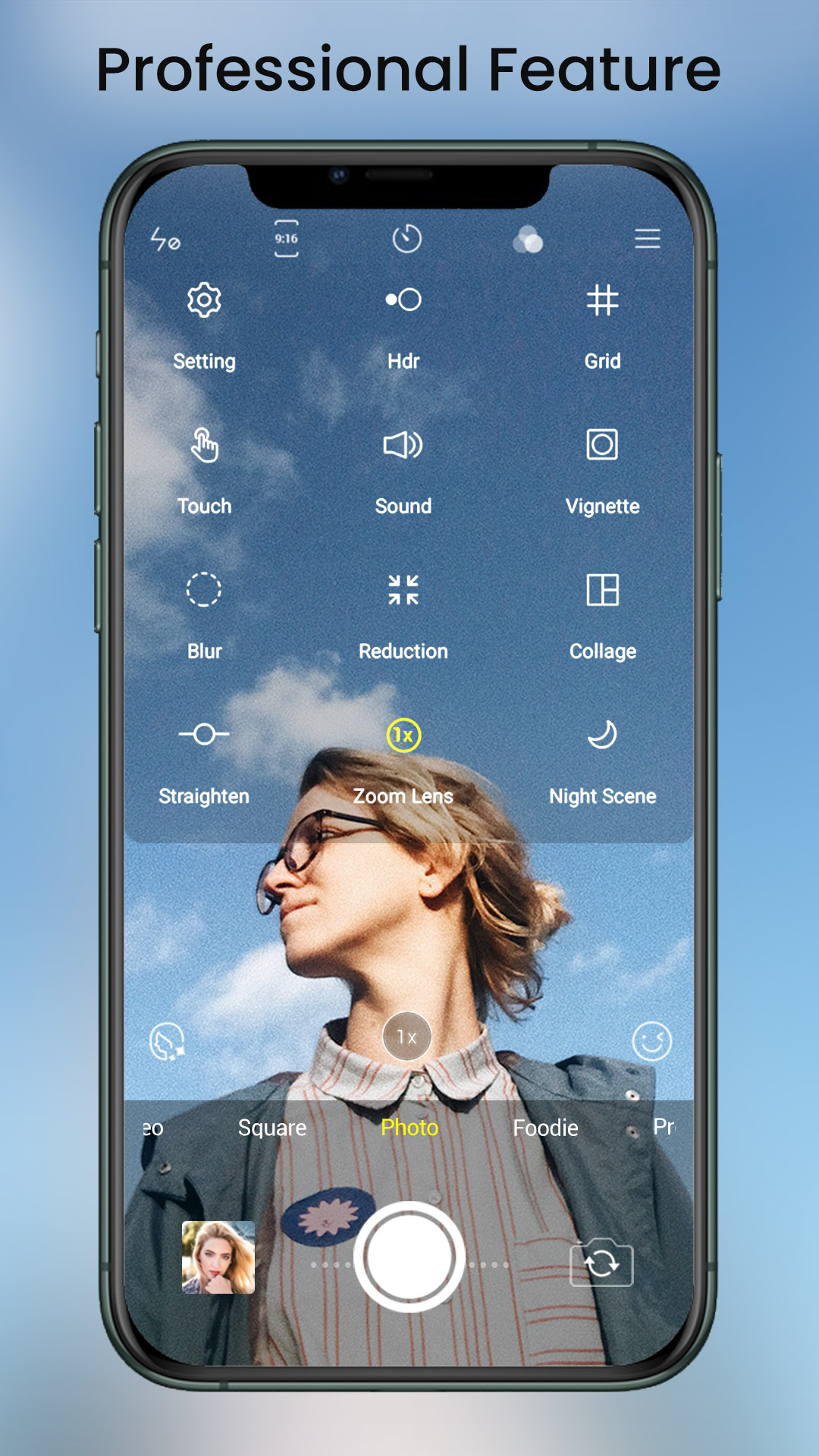 اسکرین شات 8 برنامه Cool OS Camera